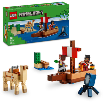 LEGO De Piratenschipreis - Zeil het avontuur tegemoet 21259 Minecraft (Pre-Order: verwacht juni) LEGO MINECRAFT @ 2TTOYS LEGO €. 12.49