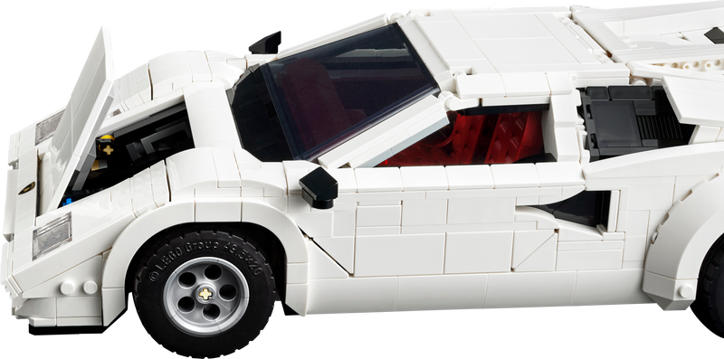 LEGO Lamborghini Countach 5000 Quattrovalvole (weiß) 10337 Icons