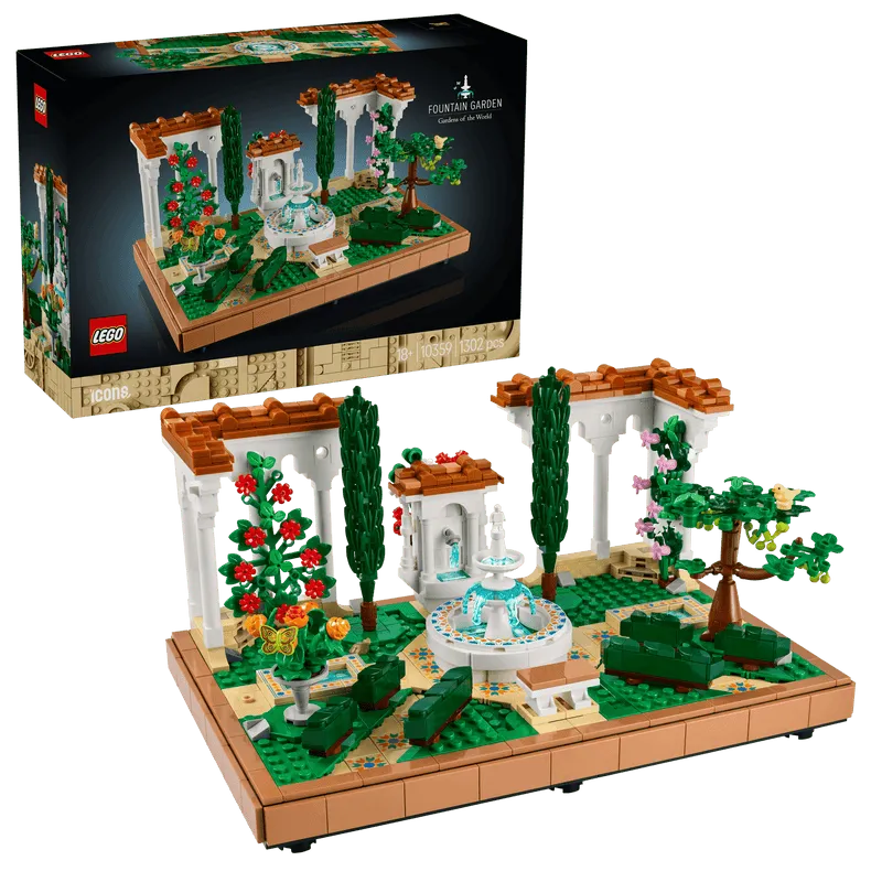 LEGO Garden with Fountain 10359 Icons