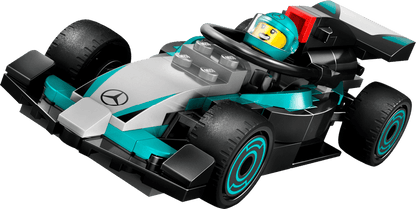 LEGO Pit Box with Mercedes AMG and Alpine F1 Cars 60444 City (Delivery: January 1, 2025)