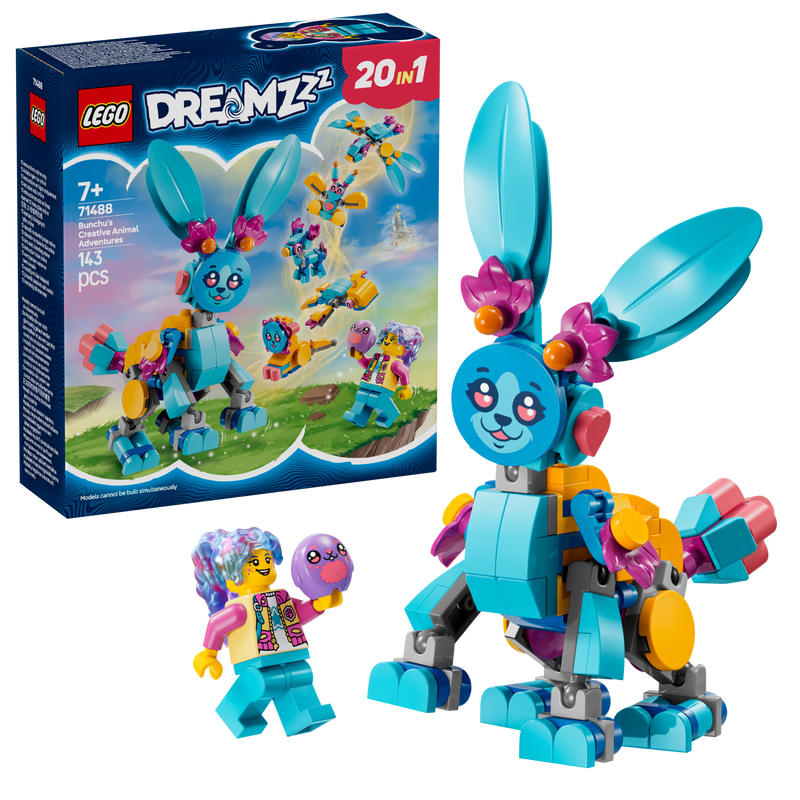 LEGO Bunchu'c Creative Animal Adventures 71488 Dreamzzz (Pre-Order: January 2025)