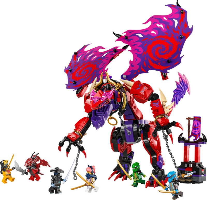 LEGO Blitzzahn-Chaosdrache 71832 Ninjago