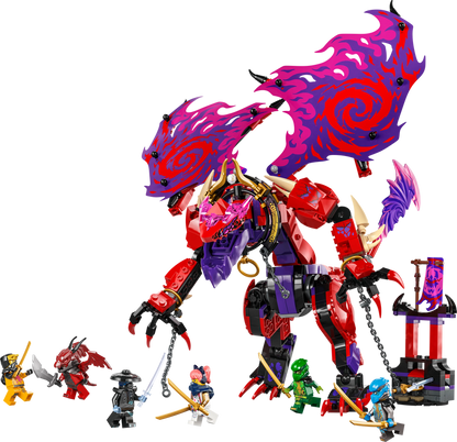 LEGO Lightning Tooth Chaos Dragon 71832 Ninjago (Pre-Order: March 2025)