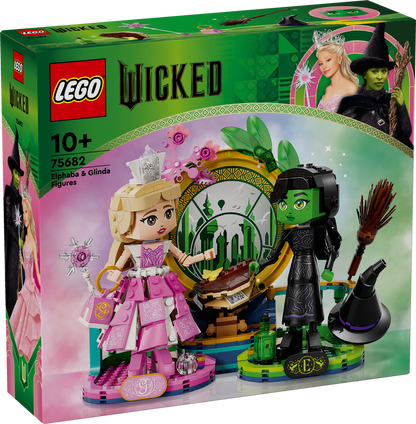 LEGO Elphaba and Glinda figures 75682 Wicked (Pre-Order: October)