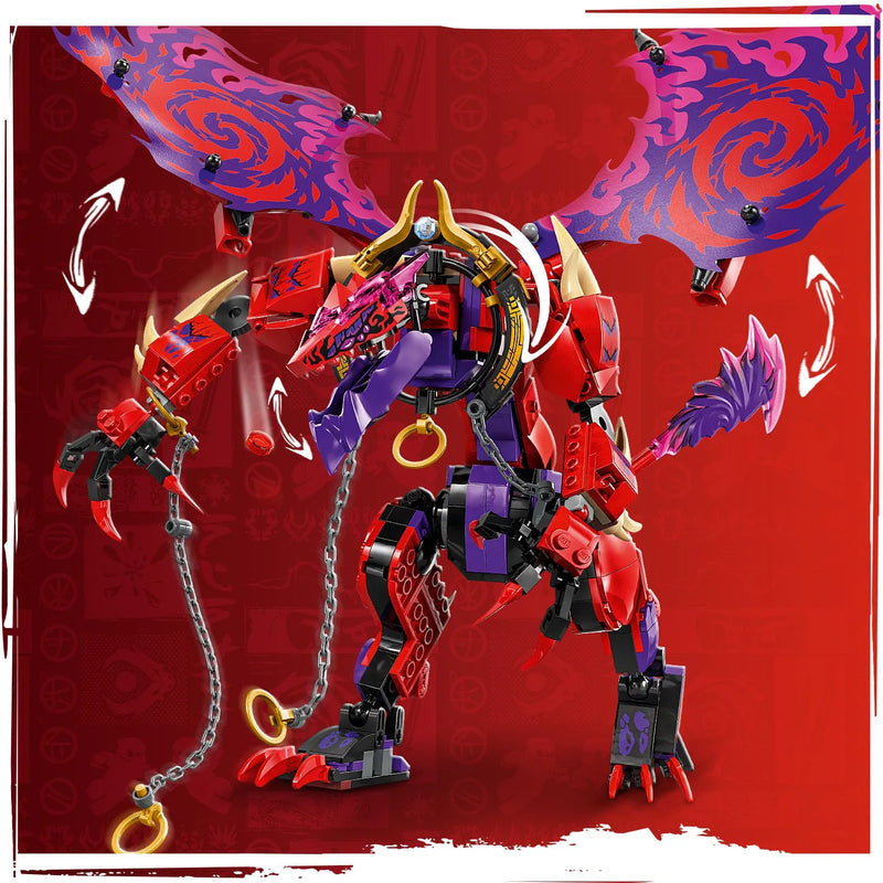 LEGO Lightning Tooth Chaos Dragon 71832 Ninjago (Pre-Order: March 2025)