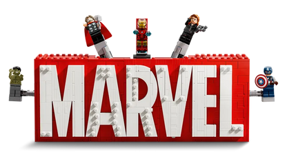 LEGO Marvel Logo und Figuren 76313 Superhelden