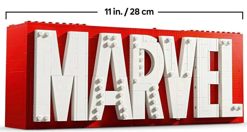 LEGO Marvel Logo and Figures 76313 Superheroes (Pre-Order: January 2025)