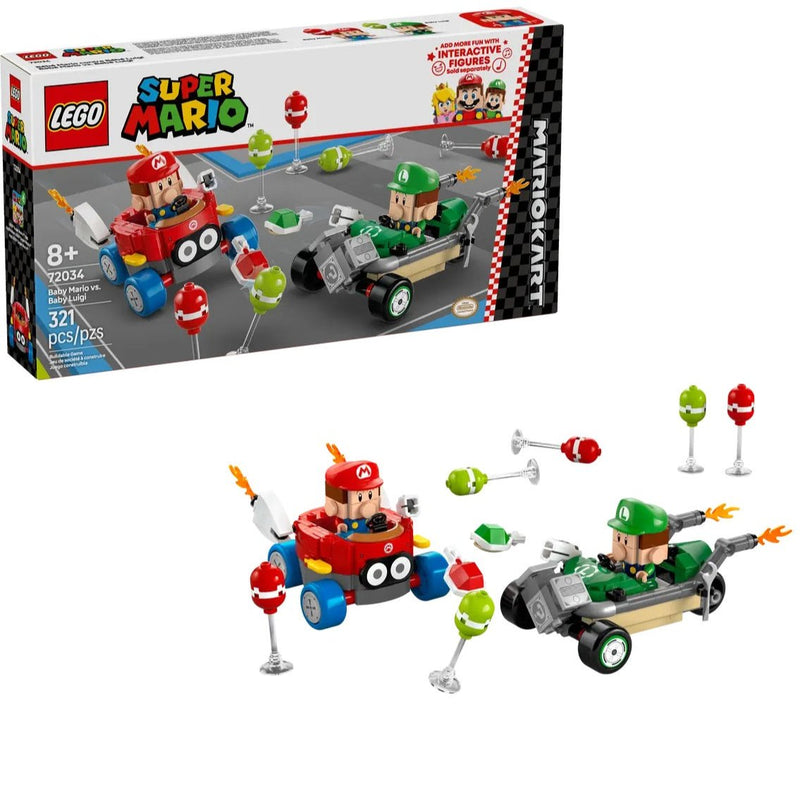 LEGO Mario Kart – Der Baby Mario vs. Baby Luigi 72034 SuperMario