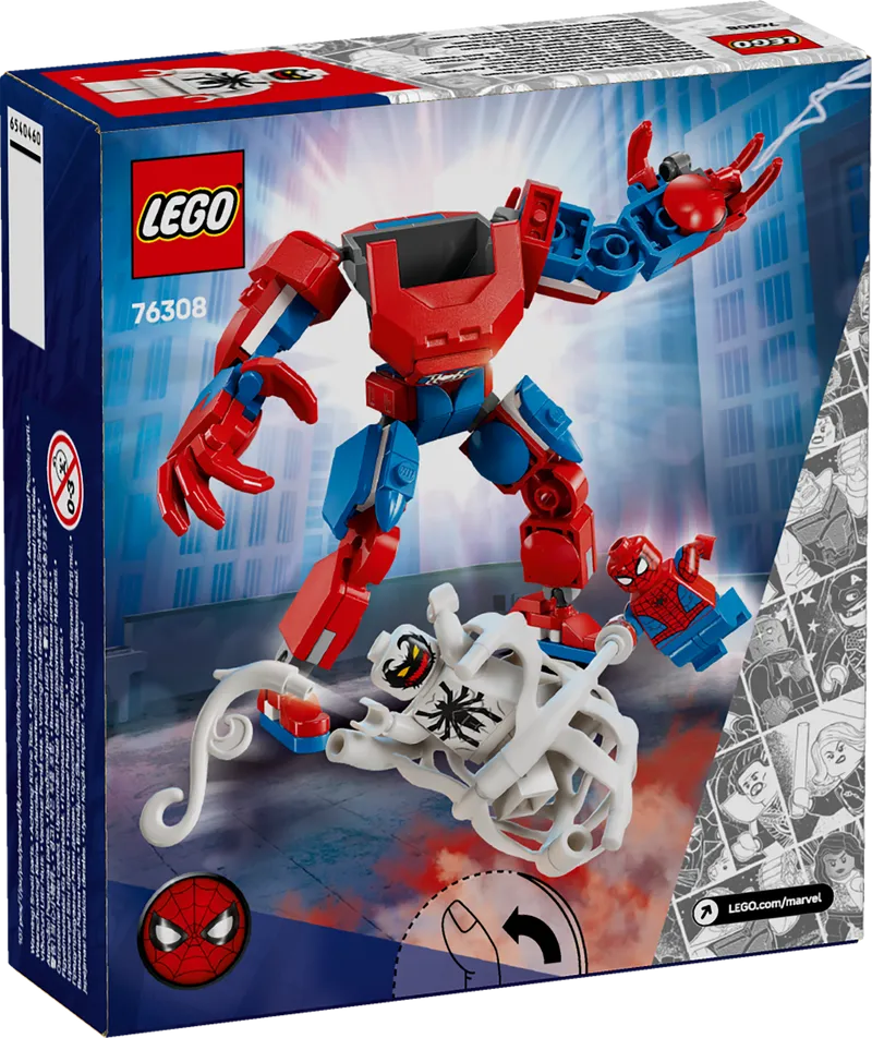 LEGO Spiderman Mecha vs Anti venom 76308 Superheroes