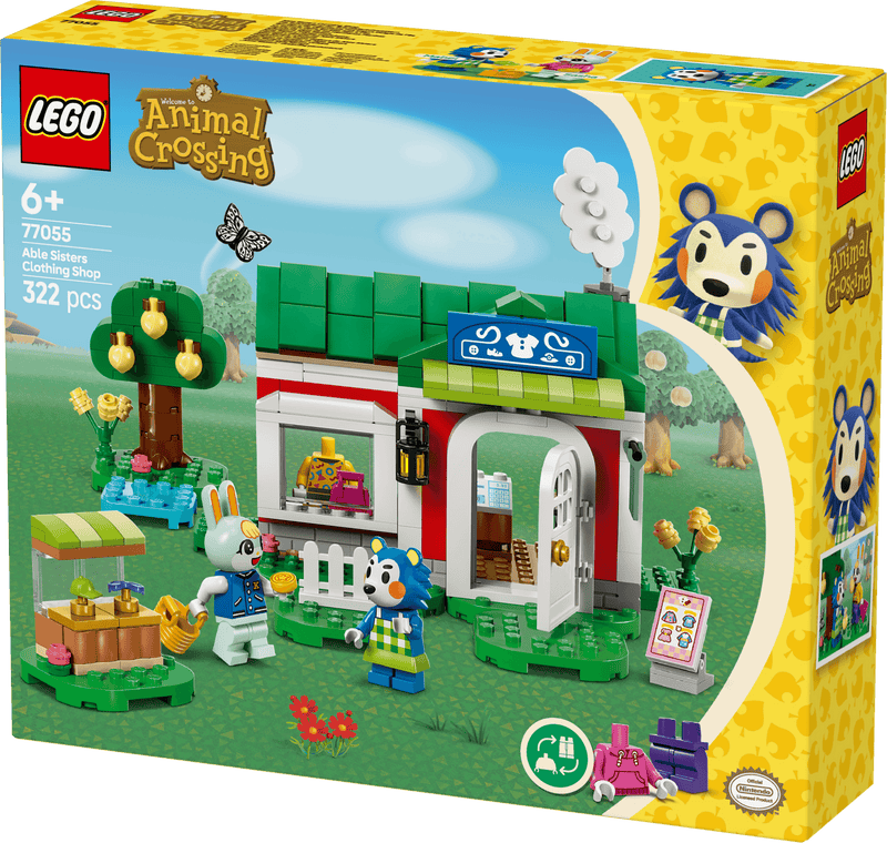 LEGO Able Sisters' Dressmaking Workshop 77055 Animal Crossing (Delivery: January 2025)