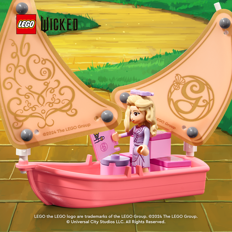 LEGO Glinda, Elphaba & Nessarose at Shiz Uni 75681 Wicked