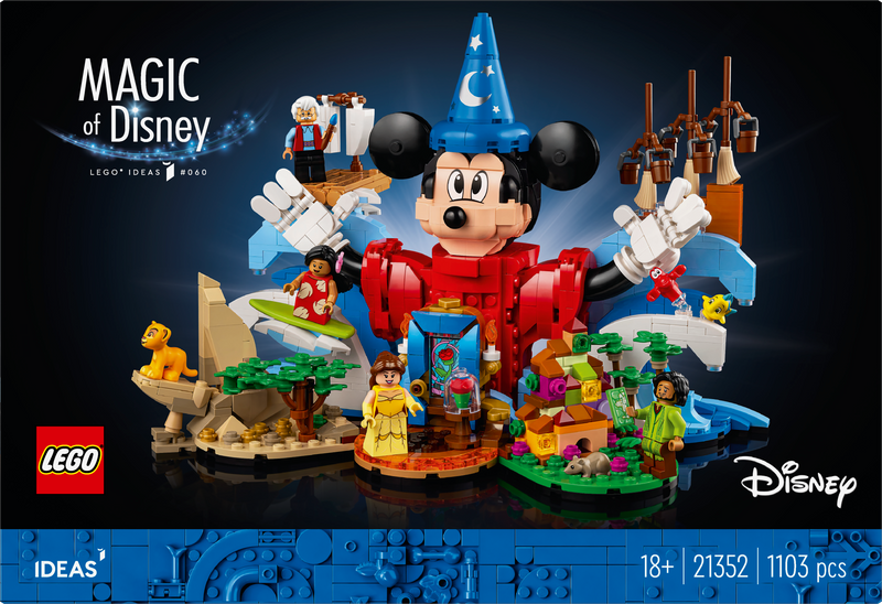 LEGO Disney 100 Celebration: A Magical Building Adventure 21352 Ideas