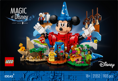 LEGO Disney 100 Celebration: A magical building adventure 21352 Ideas