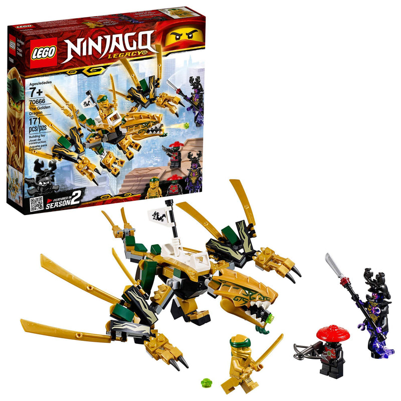 LEGO 70666 Gouden Draak met Ninja Lloyd 70666 Ninjago LEGO NINJAGO @ 2TTOYS | Official LEGO shop😊🥰 LEGO €. 29.99