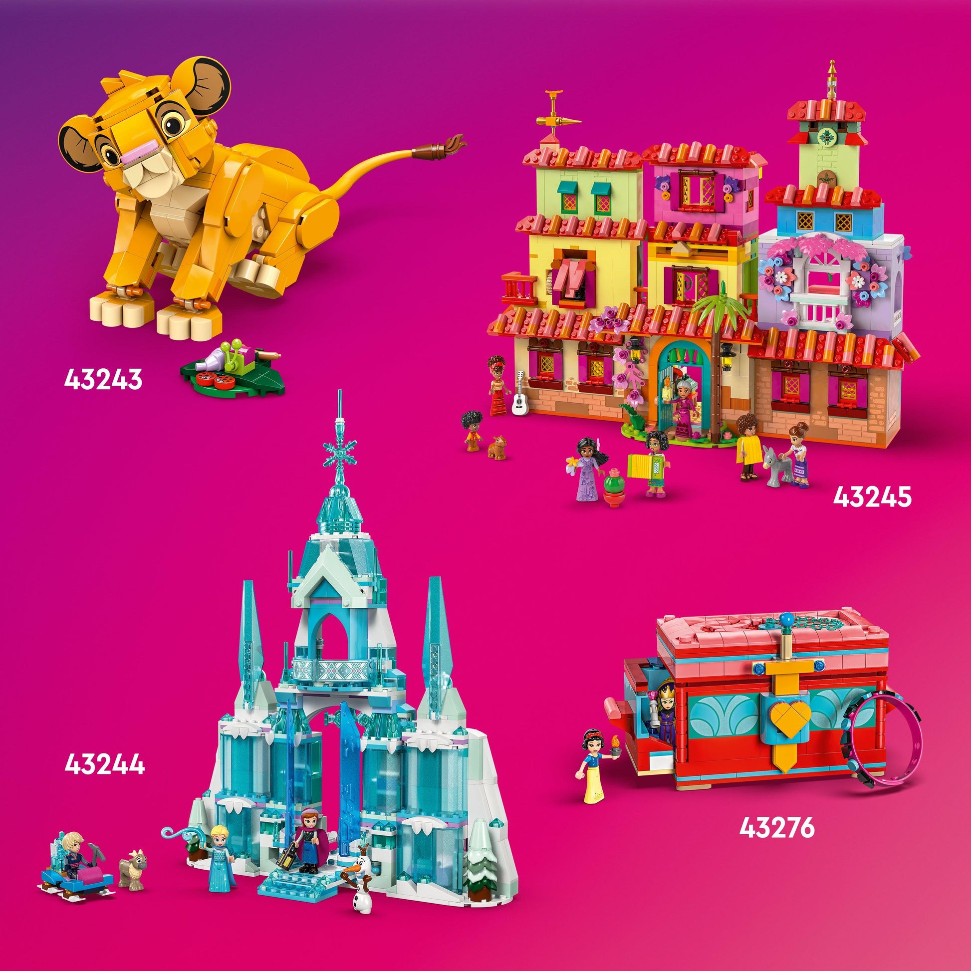 Combideal Disney "2": LEGO 43243, 43245, 43244 & 43276 LEGO DISNEY @ 2TTOYS | Official LEGO shop😊🥰 LEGO COMBIDEAL €. 272.49