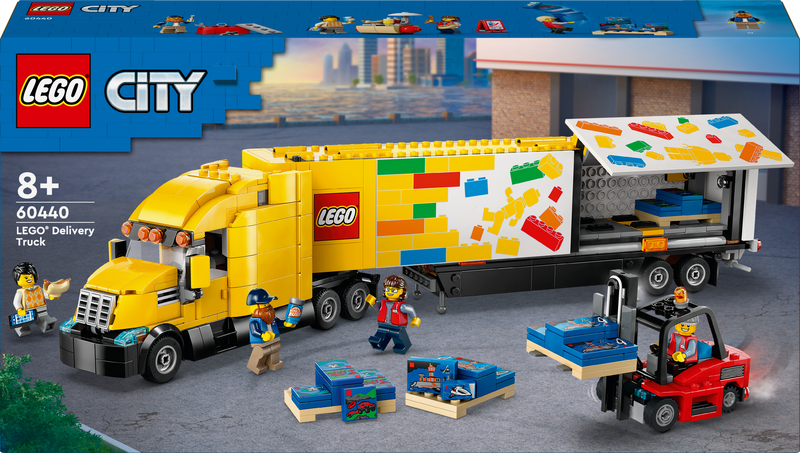 LEGO Yellow LEGO truck 60440 City