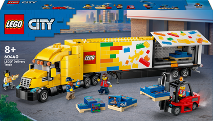 LEGO Gele LEGO vrachtwagen 60440 City