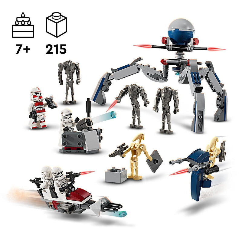 LEGO Clone Trooper and Battle Droid Battle Pack 75372 StarWars LEGO Star Wars TM @ 2TTOYS LEGO €. 29.99