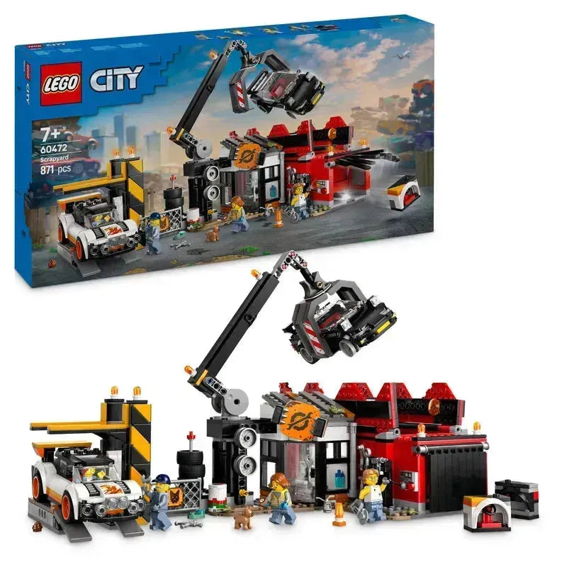 LEGO Schrottplatz mit Autos 60472 City