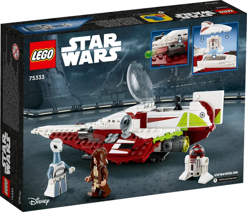 LEGO Der Jedi-Sternenjäger von Obi-Wan Kenobi 75333 Star Wars