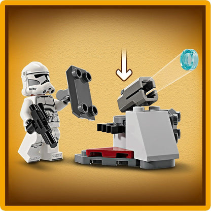 LEGO Clone Trooper and Battle Droid Battle Pack 75372 StarWars LEGO Star Wars TM @ 2TTOYS LEGO €. 29.99