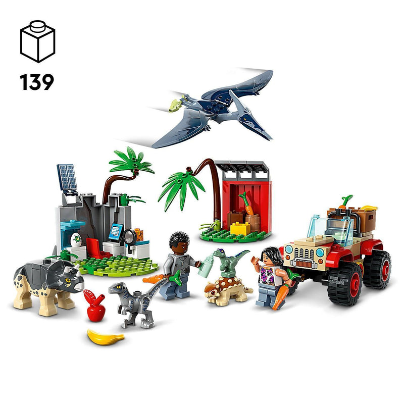 LEGO Baby Dinosaur Rescue Center 76963 Jurassic World LEGO Jurassic World @ 2TTOYS LEGO €. 39.99