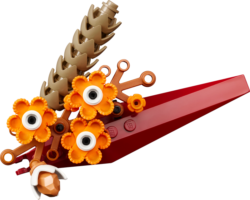 LEGO dried flower table piece 10314 Icons