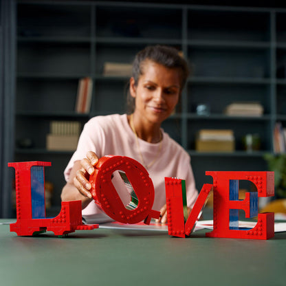 LEGO LOVE sign 31214 Art (Delivery: January 2025)