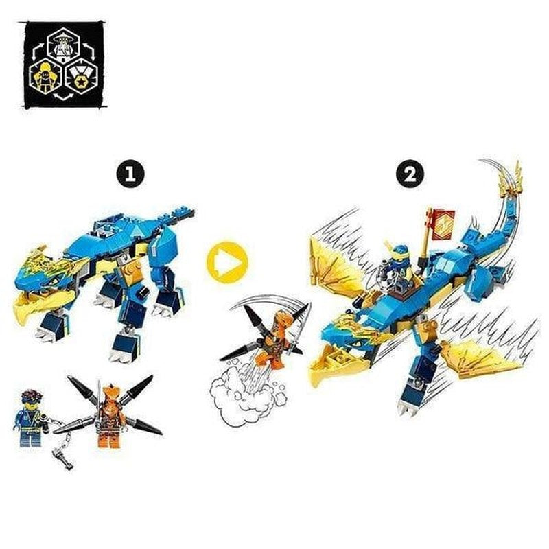 LEGO Jay's Donder draak 71760 Ninjago LEGO NINJAGO @ 2TTOYS LEGO €. 16.98