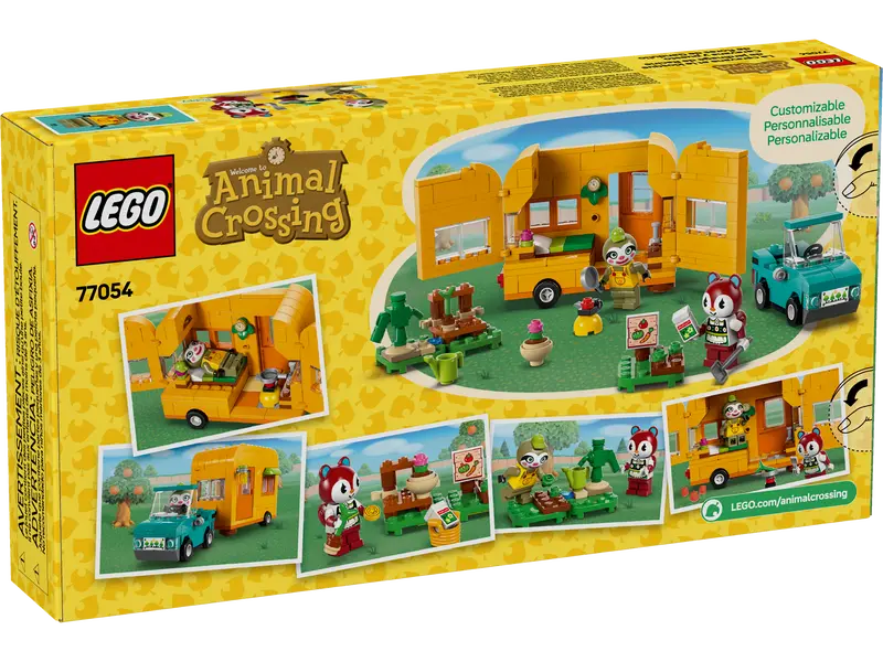 LEGO Leifs caravan en tuinwinkel 77054 Animal Crossing (Pre-Order: januari 2025)