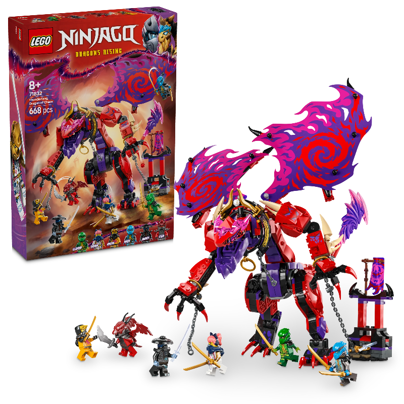 LEGO Blitzzahn-Chaosdrache 71832 Ninjago