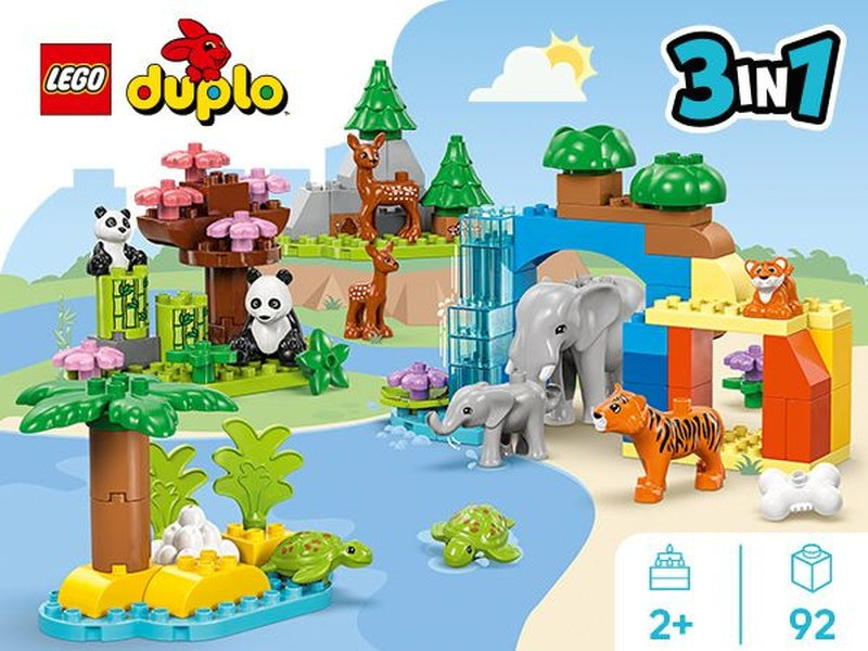 LEGO in 1 Family Wild Animals 10446 DUPLO (Pre-Order: January 2025)