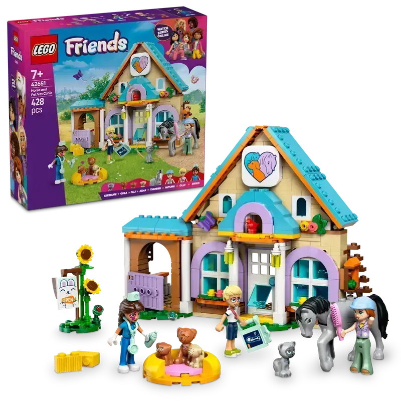 LEGO Horses &amp; Vet Clinic 42651 Friends (Pre-Order: January 1)