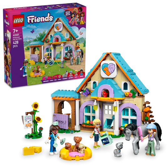 LEGO Pferde und Tierklinik 42651 Friends