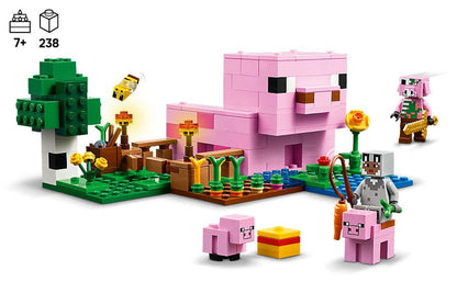 LEGO The Baby Pig House 21268 Minecraft (Pre-Order: January 2025)