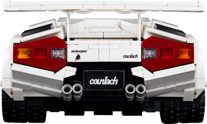 LEGO Lamborghini Countach 5000 Quattrovalvole (weiß) 10337 Icons