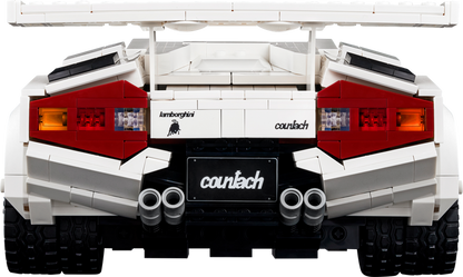 LEGO Lamborghini Countach 5000 Quattrovalvole (weiß) 10337 Icons