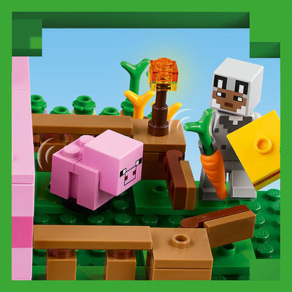 LEGO The Baby Pig House 21268 Minecraft (Pre-Order: January 2025)