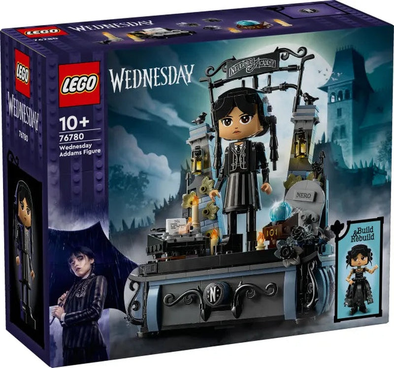 LEGO Wednesday Addams figuur 76780 Wednesday