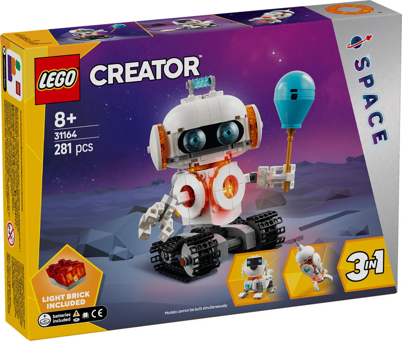 LEGO Ruimte Robot 31164 Creator 3 in 1