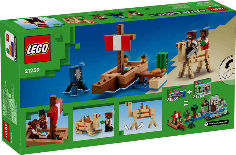 LEGO De Piratenschipreis - Zeil het avontuur tegemoet 21259 Minecraft (Pre-Order: verwacht juni) LEGO MINECRAFT @ 2TTOYS LEGO €. 12.49