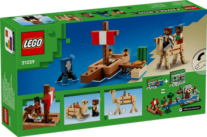 LEGO De Piratenschipreis - Zeil het avontuur tegemoet 21259 Minecraft (Pre-Order: verwacht juni) LEGO MINECRAFT @ 2TTOYS LEGO €. 12.49