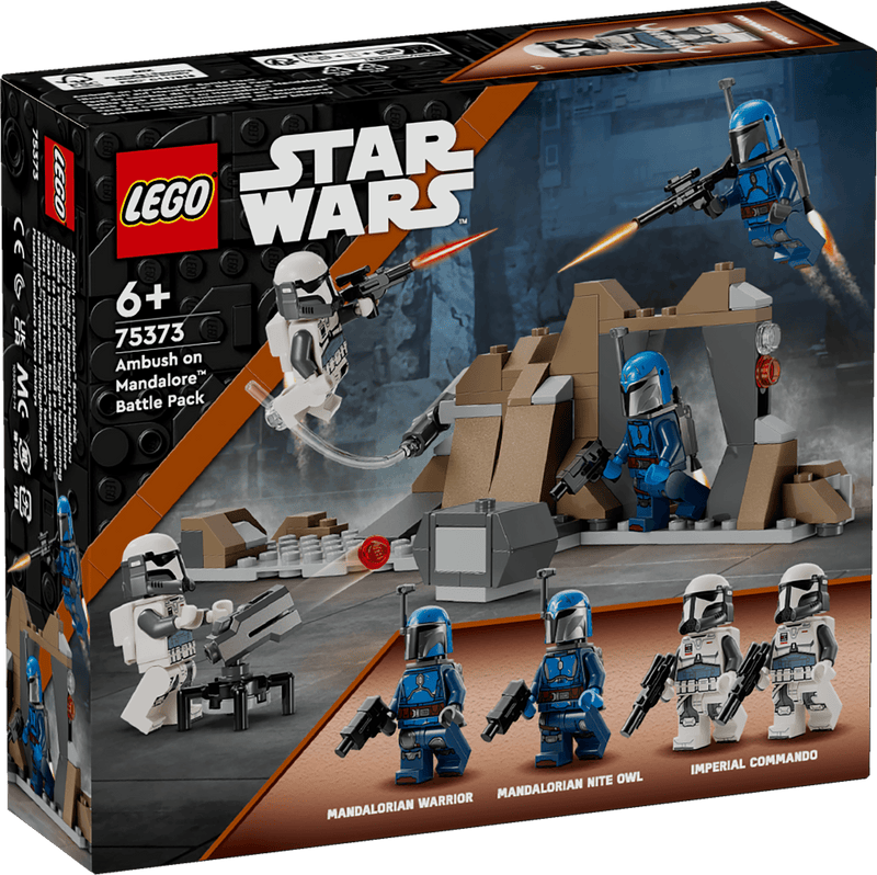 LEGO Hinderlaag op Mandalore Battle Pack 75373 StarWars (Pre-Order: verwacht) LEGO STARWARS @ 2TTOYS LEGO €. 18.49