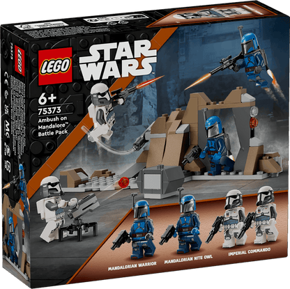 LEGO Hinderlaag op Mandalore Battle Pack 75373 StarWars (Pre-Order: verwacht) LEGO STARWARS @ 2TTOYS LEGO €. 18.49