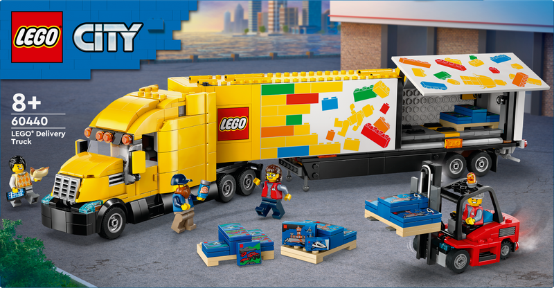 LEGO Gelber LEGO LKW 60440 City