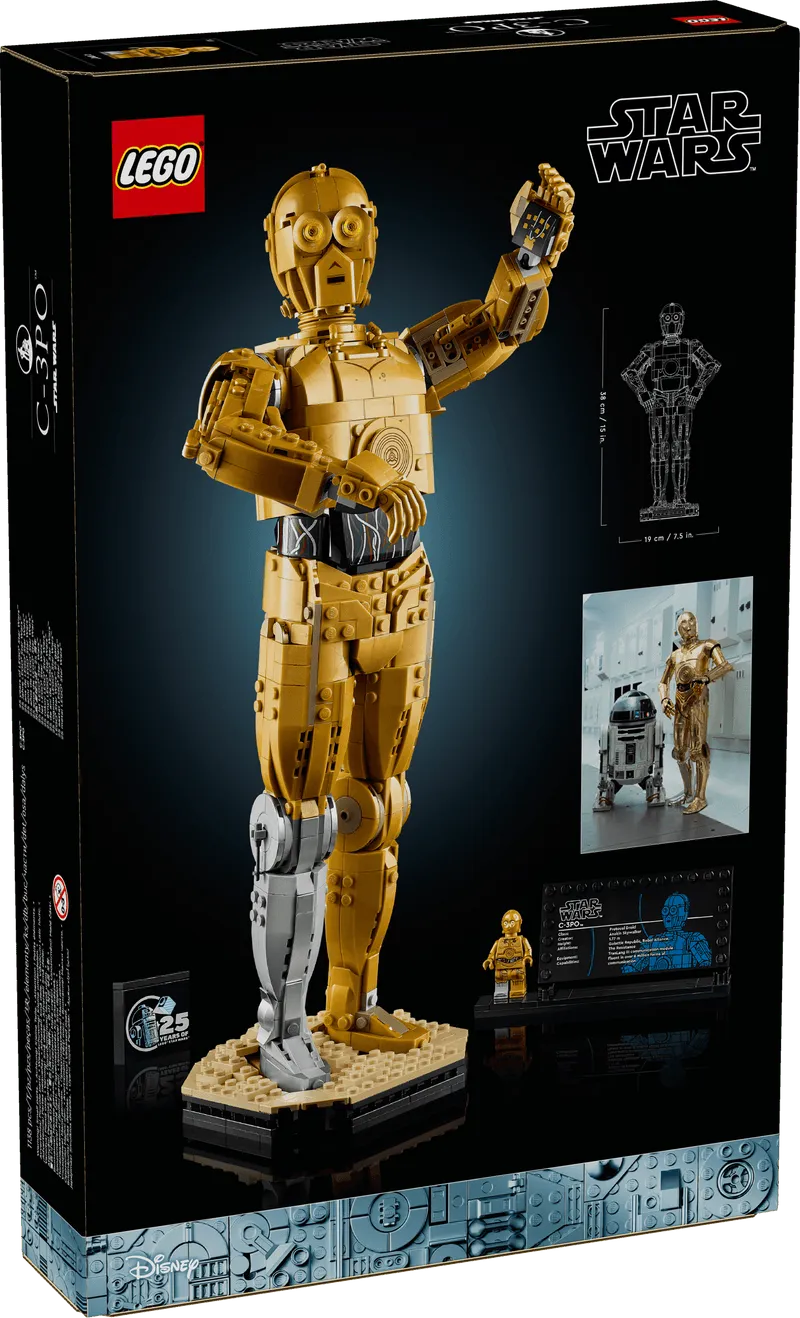 LEGO C-3PO; Goldener Roboter 75398 Star Wars