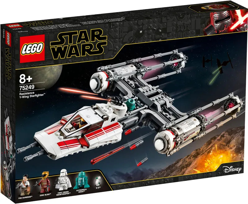 LEGO Resistance Y-Wing Starfighter inclusief D-O Droid 75249 StarWars