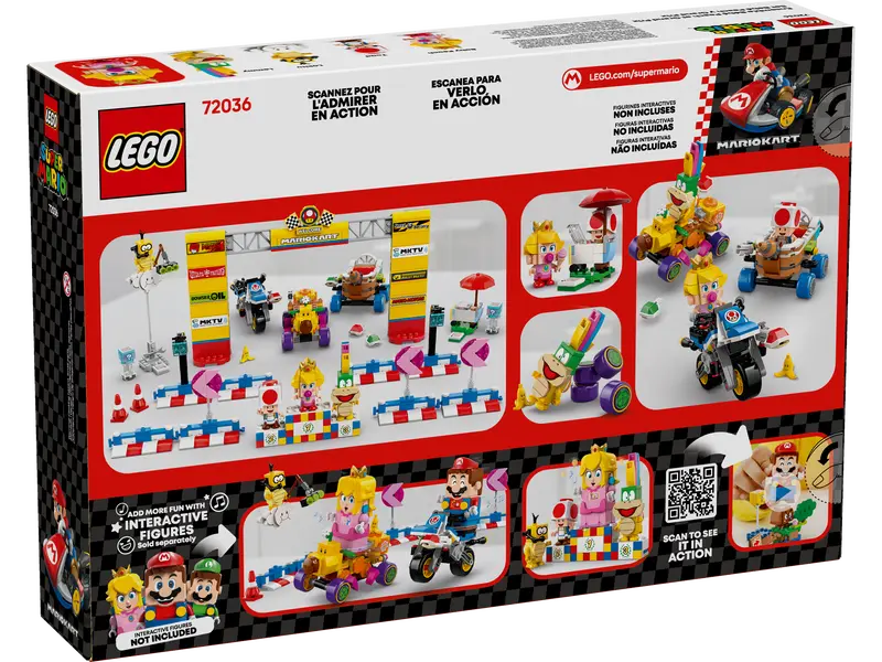 LEGO Mario Kart – Baby Peach &amp; Grand Prix Set 72036 SuperMario