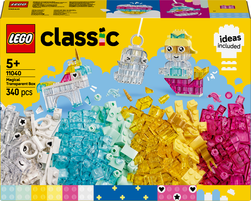 LEGO Transparent Box 11040 Classic (Pre-Order: March 2025)