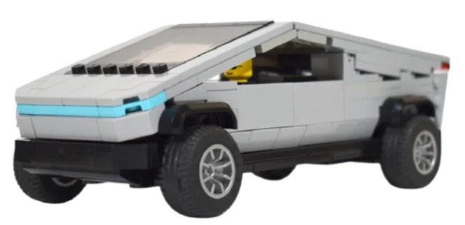 Electrische Pick Up truck 332 delig (lijkend op Tesla Cybertruck) BLOCKZONE @ 2TTOYS BLOCKZONE €. 49.99